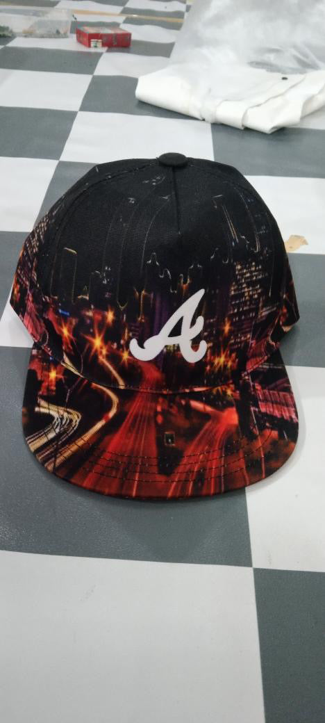 Night Life City Skyline Cap